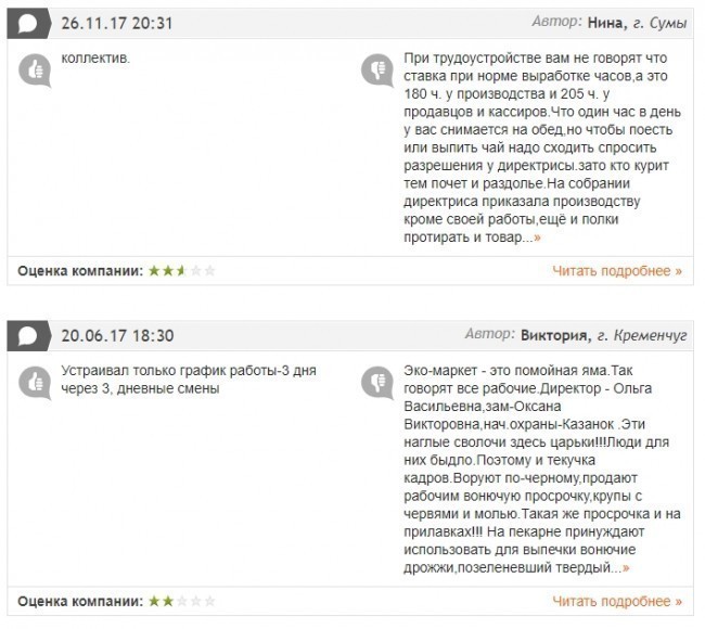 Отзывы рабочих на сайте www.orabote.top!