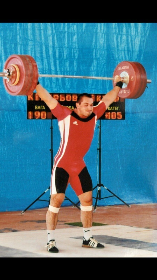 Чемпіонат України з важкої атлетики м. Вінниця (ривок 190 кг.)