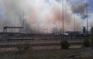 Закрывайте окна: в Чернобыле горит "Рыжий лес", ветер несет на Киев