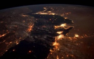 NASA показало красоту Персидского залива из космоса