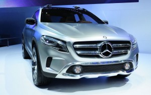 Mercedes-Benz представит компактный кроссовер GLB в Шанхае  
