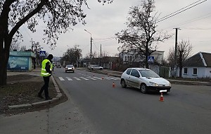 В Николаеве маршрутчик сбил школьницу