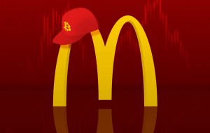 McDonald's прыгает на биткойн-меме